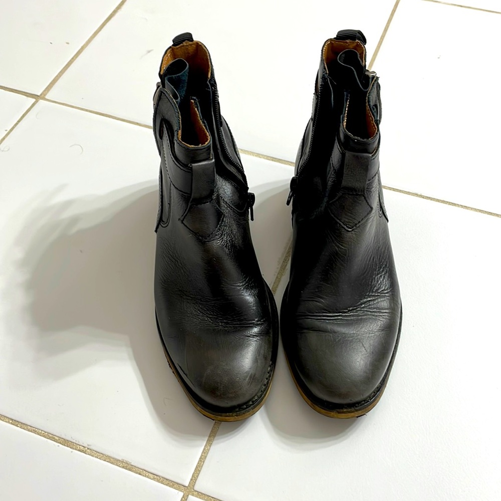 Bronx distressed Moto boot